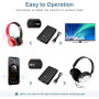 Автомобильный Bluetooth адаптер 2в1 Ankilo 250 mAh