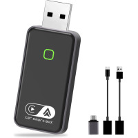 Беспроводной адаптер CarPlay и Android Auto GreenVacShop 2в1