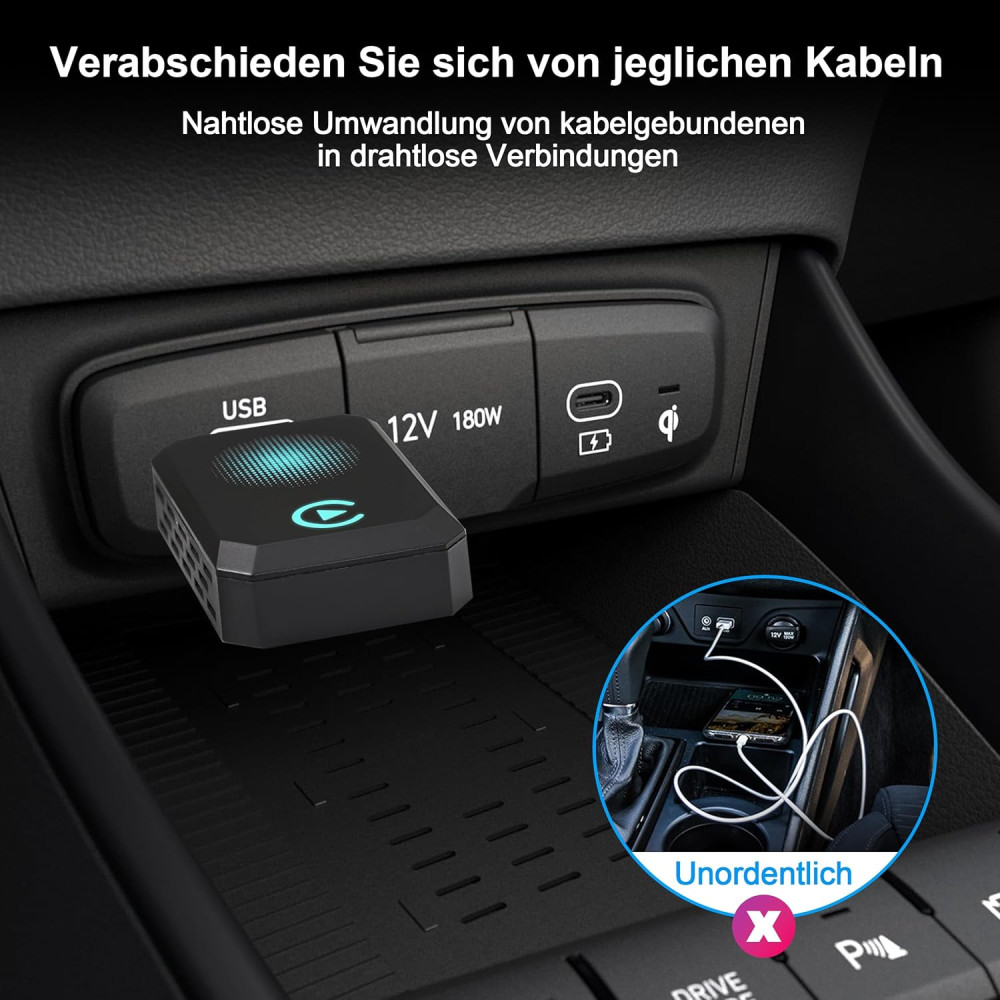 Беспроводной адаптер CarPlay Letitwell Q1S
