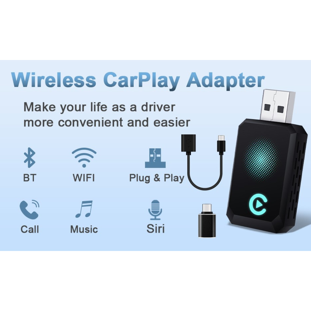 Беспроводной адаптер CarPlay Letitwell Q1S