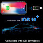 Беспроводной адаптер CarPlay Alltolink USB-A Plug & Play