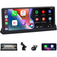 Автомагнітола автомобильный монітор Jansite з Apple CarPlay та Android Auto, GPS-навігація