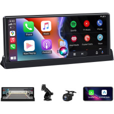 Автомагнитола Jansite с Apple CarPlay и Android Auto, GPS-навигация