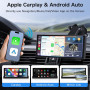 Автомагнітола автомобильный монітор Jansite з Apple CarPlay та Android Auto, GPS-навігація