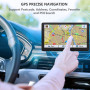 GPS навигатор ANCHGPO 7 дюймов сенсорный дисплей карты 2024