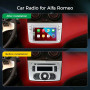 Автомобильная магнитола LXKLSZ для Alfa Romeo Mito с Linux беспроводным CarPlay и Android Auto