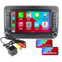 Автомагнитола Eaglerich 7 дюймов Android 9,1 CarPlay GPS Bluetooth с камерой