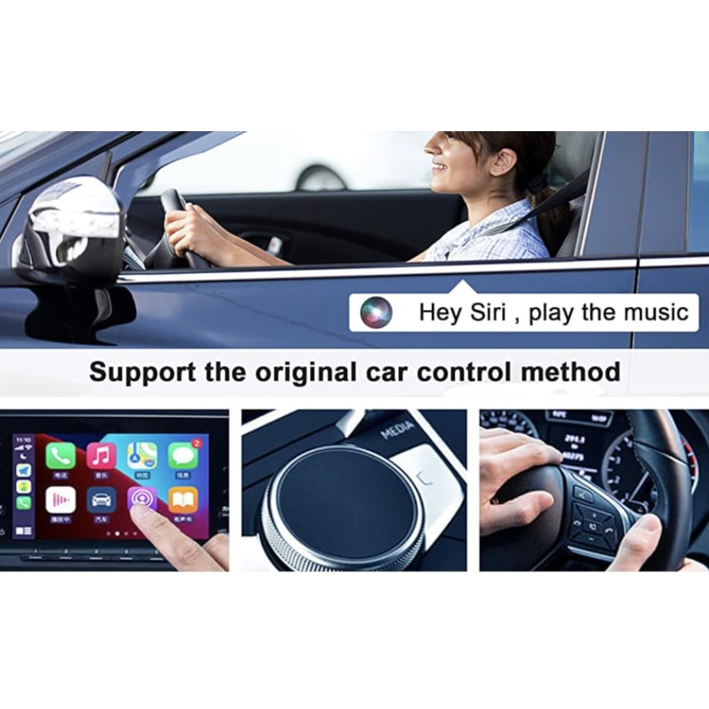Беспроводной адаптер CarPlay для iPhone 2015 и выше