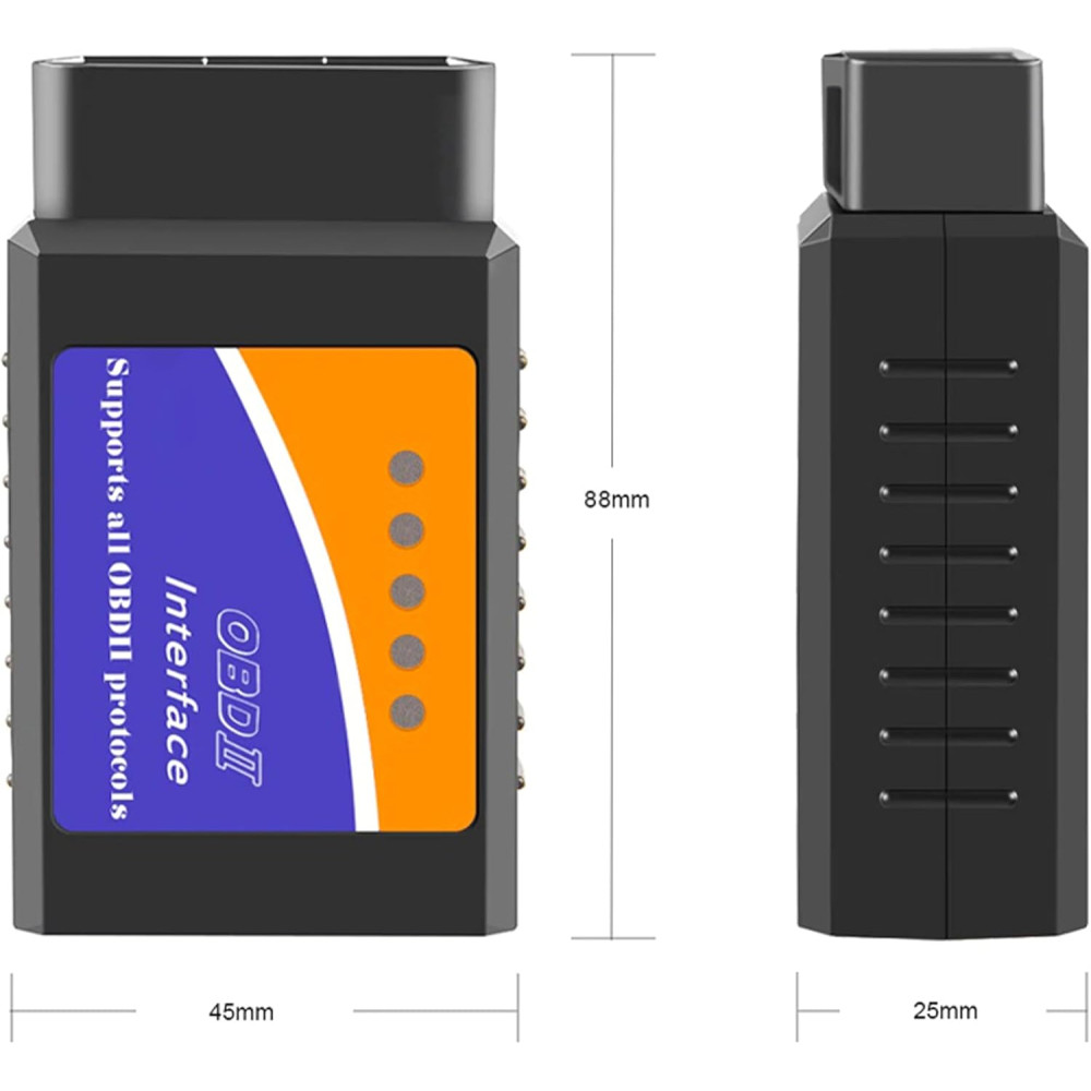 OBD2 Bluetooth диагностический сканер Retoo ELM327 для автомобиля