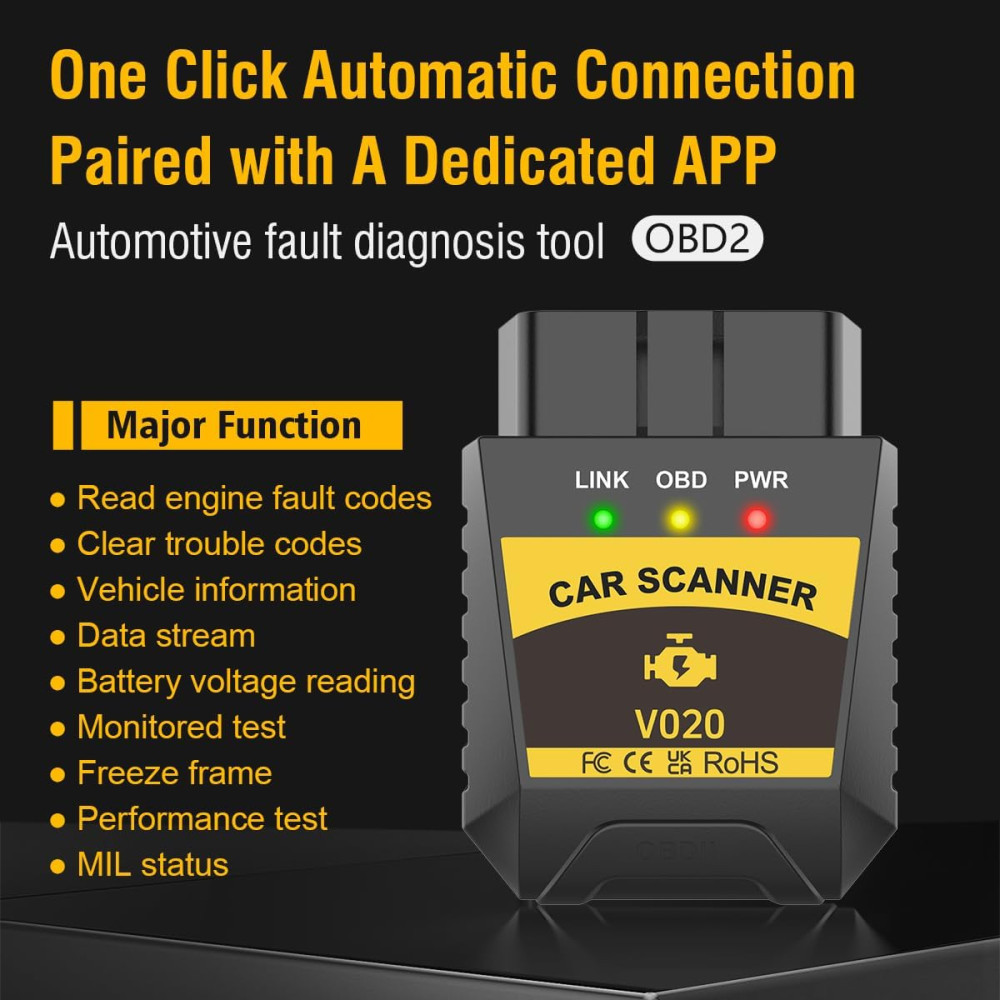 Mini OBDII диагностический сканер Vecooneen для авто
