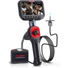 Инспекционная камера эндоскоп Ralcam 360° 5" дисплей 6,5мм 4 направления управления