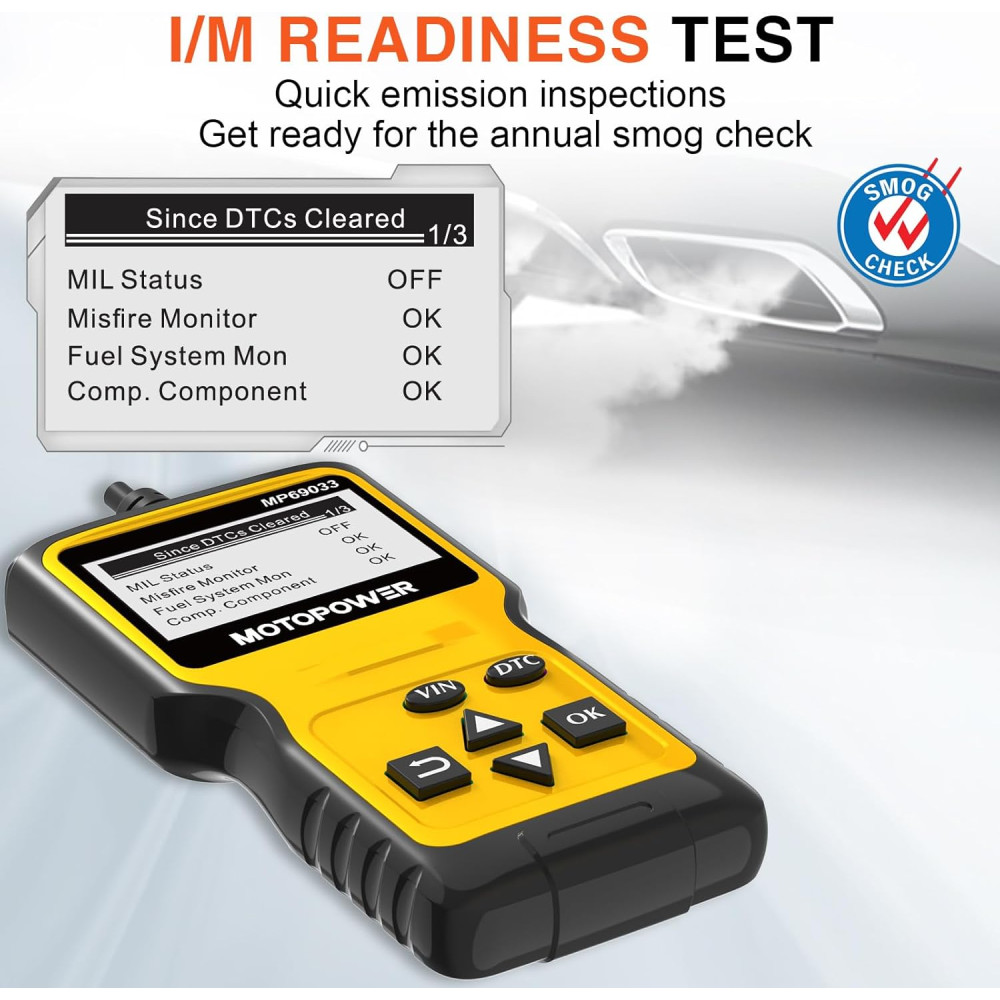Автосканер MOTOPOWER MP69033 OBD2 CAN для автомобилей с 1996 года