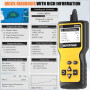 Автосканер MOTOPOWER MP69033 OBD2 CAN для автомобилей с 1996 года
