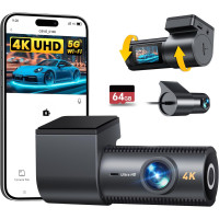 4K Видеорегистратор для авто CIEVIE D100 с WiFi и ночным видением