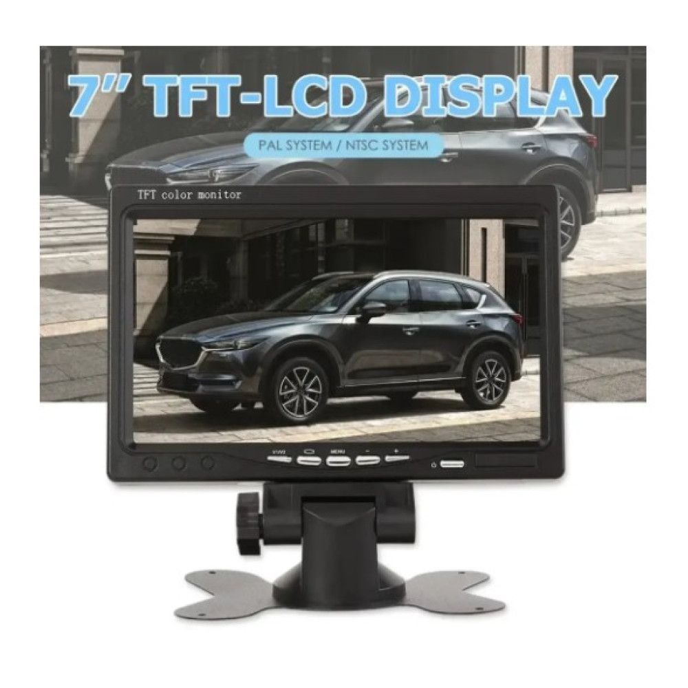 Автомобильный монитор заднего вида B-Qtech 7-дюймовый HD для камеры