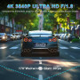 Автомобільний відеореєстратор SIGRILL 4K + 1080P та 64 ГБ карта пам’яті