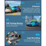 Уценка! Автомобильный видеорегистратор Zhiroad Q20 4K WiFi передняя и задняя камера 64GB