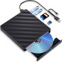 Внешний Blu Ray привод 5-в-1 с USB 3.0 Type-C, запись-воспроизведение 3D дисков