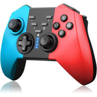 Беспроводной геймпад (джойстик) Cehensy Switch для Nintendo, синий/красный