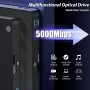 Внешний Blu Ray привод 5-в-1 с USB 3.0 Type-C, запись-воспроизведение 3D дисков