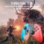 Беспроводной геймпад (джойстик) Cehensy Switch для Nintendo, синий/красный