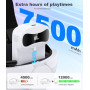 Ремешок для Meta Quest 3S 3 2 Kawaye с аккумулятором 7500 мАч 3–4 часа
