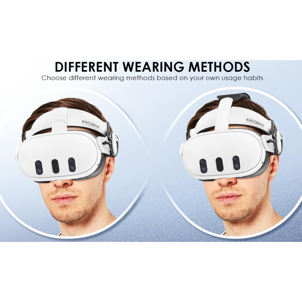 Крепление KKCOBVR Q3 Pro с аккумулятором 10 000mah для Meta/Oculus, Quest 3