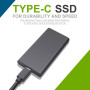 Внешний SSD накопитель 2TB с интерфейсом Type C и USB 3 1