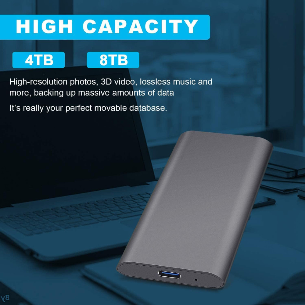 Внешний SSD накопитель 2TB с интерфейсом Type C и USB 3 1