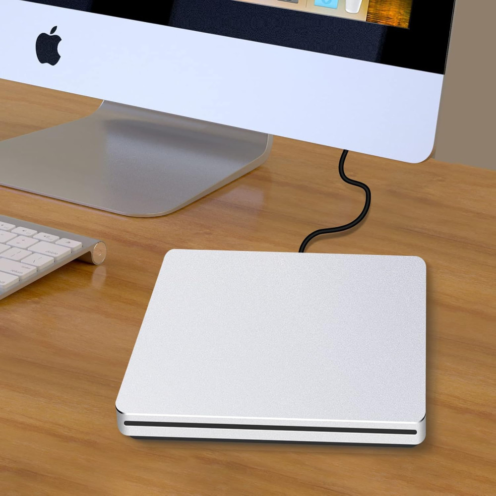 Внешний CD DVD привод NOLYTH USB C для MacBook