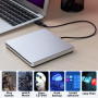 Внешний CD DVD привод NOLYTH USB C для MacBook