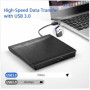 Портативный внешний DVD/CD-привод Cocopa с USB 3 0 чтение и запись