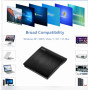 Портативный внешний DVD/CD-привод Cocopa с USB 3 0 чтение и запись