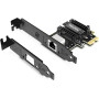Сетевая карта 5Gb Ethernet PCIe RJ45 GigaPlus для Windows/Linux