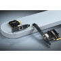 Сетевая карта 5Gb Ethernet PCIe RJ45 GigaPlus для Windows/Linux