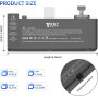 Аккумулятор литий ионный для MacBook Pro 13диагональ 10 95V 63 5Wh