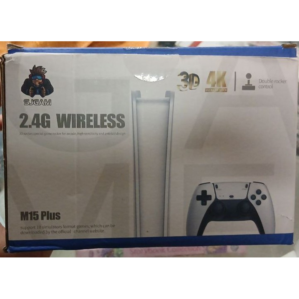Игровая консоль, Plug and Play, карта памяти 64 ГБ с более чем 20 000 игр, 4K HD