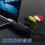 Карта видеозахвата EasyCAP USB RCA S Video для оцифровки VHS VCR Hi8 DV DVD