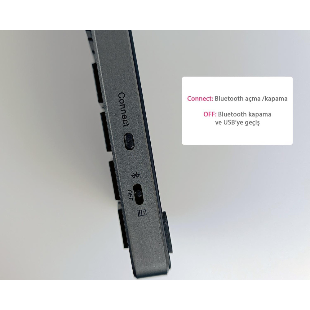 Беспроводная мультимедийная клавиатура Apera MT15 с Bluetooth и USB
