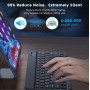 Беспроводная клавиатура + мышь ACETEND Bluetooth + 2 4G QWERTY UK