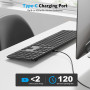 Беспроводная клавиатура OMOTON для Mac с цифровым блоком