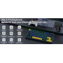 Механічна бездротова клавіатура AULA F75 75% RGB Hot Swap 2,4GHz