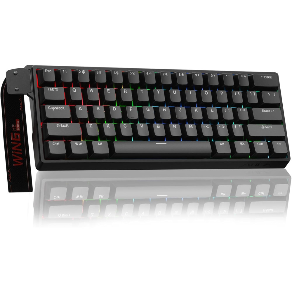 Магнітна ігрова клавіатура Madlions 60 % кабельна з RGB та Rapid Trigger