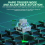 Магнітна ігрова клавіатура Madlions 60 % кабельна з RGB та Rapid Trigger