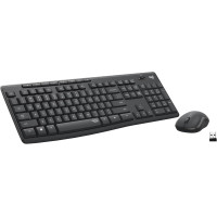 Беспроводная клавиатура и мышь Logitech 2,4G с цифровым блоком