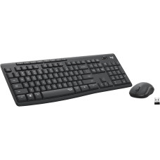 Беспроводная клавиатура и мышь Logitech 2,4G с цифровым блоком