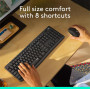 Беспроводная клавиатура и мышь Logitech 2,4G с цифровым блоком