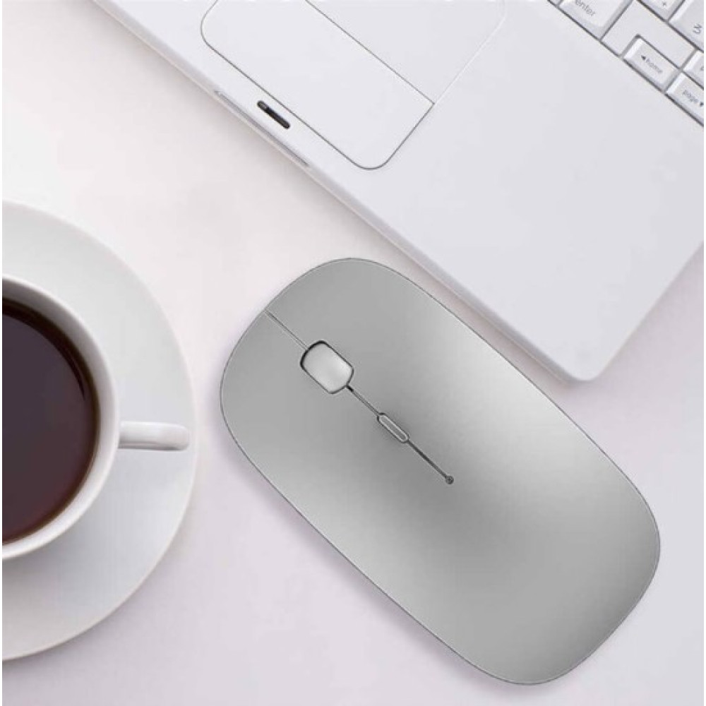 Беспроводная мышь KLO Bluetooth+ USB+Type-C для ноутбука MacBook ПК iPad