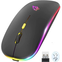 Бездротова миша Free wolf X15 Bluetooth / 2 4GHz тиха 3 DPI