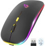 Бездротова миша Free wolf X15 Bluetooth / 2 4GHz тиха 3 DPI